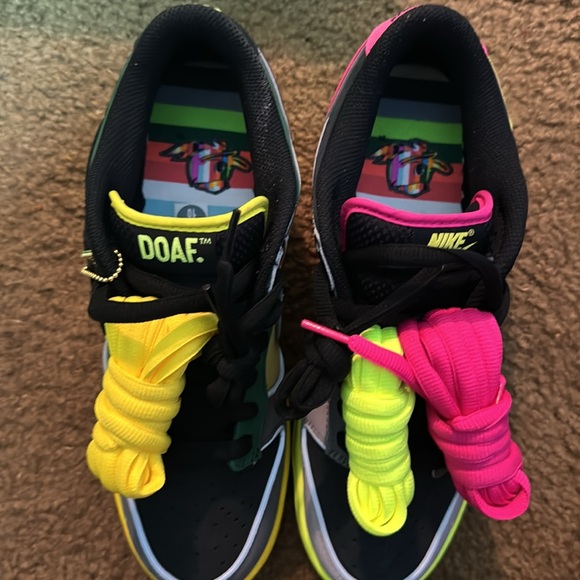 Nike Dunk low what the Duck multicolored size 10 - Picture 6 of 10